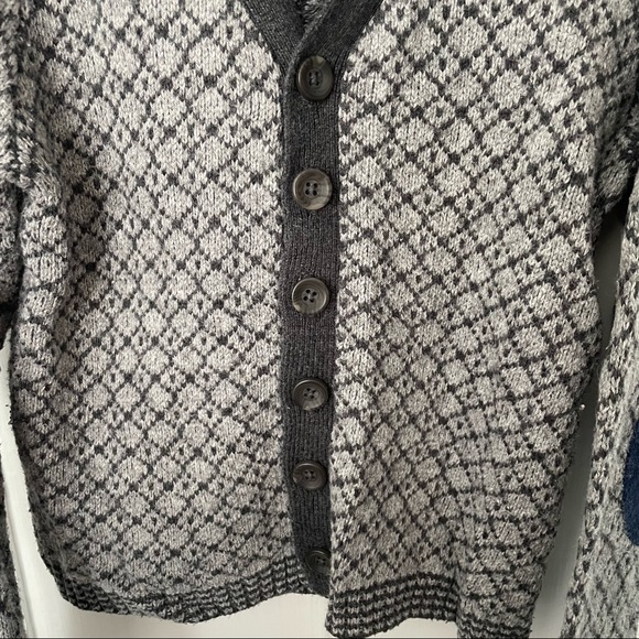 Pandemonium boys button up sweater with cord elbow pads size 4T worn once - Picture 6 of 8